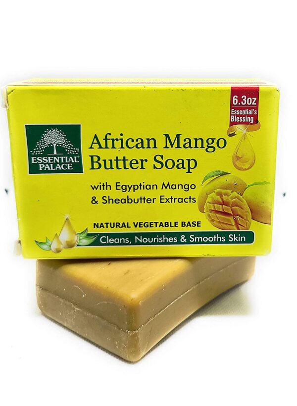 Halal African Mango butter soap 6.3oz 6 Pk