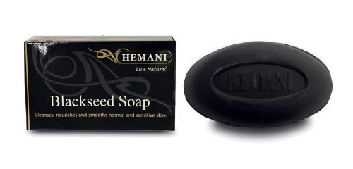 Hemani Halal Black seed Soap for All Skin Types 6 Soap Package by Hemani