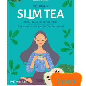 Mustika Ratu NON GMO Certified Slimming Tea with Graviola Soursop