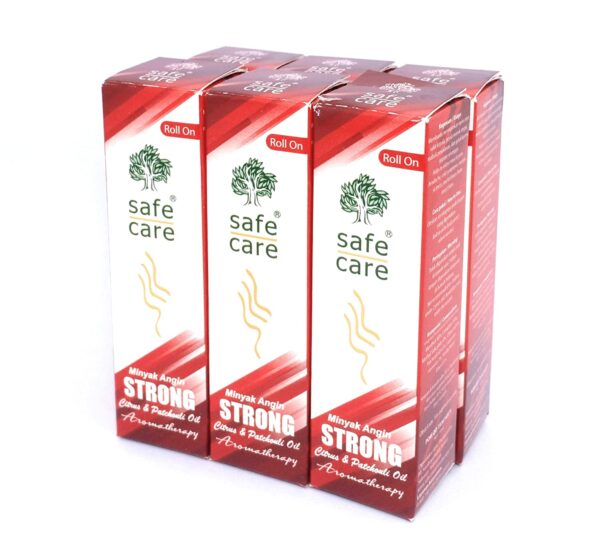 Safe Care Roll on Oil Aromatherapy - Strong, 10 Ml (Pack of 6)