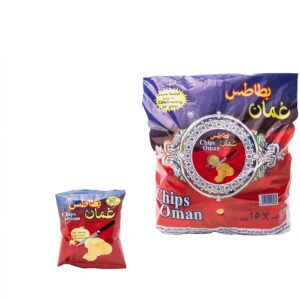 Chips Oman 25 pack - Halal hot snack packs crunchy