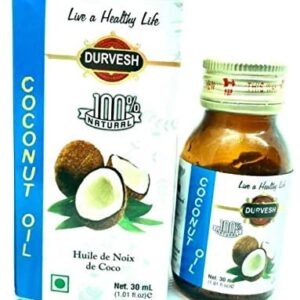 Durvesh Coconut Oil 1 oz / 30 ml زيت جوز الهند