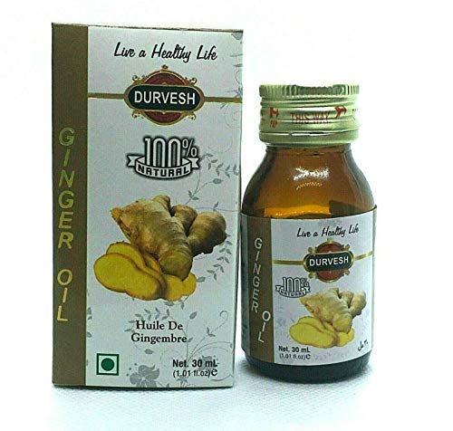 Durvesh Ginger Oil 1 oz / 30 ml زيت الزيجبيل