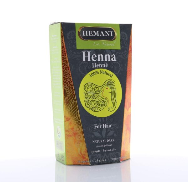 Hemani Natural Dark Black Henna Hair Color