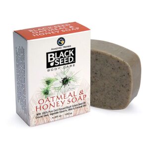 Black Seed-Black Cumin Seed Oil Body Care (Oatmeal & Honey - 3 Pack)
