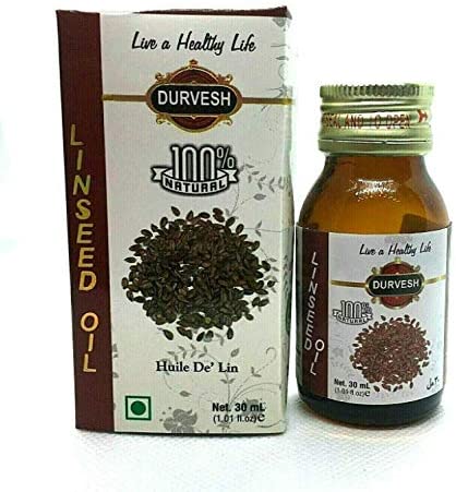 Durvesh Linseed Oil 1 oz / 30 ml زيت بزور الكتان