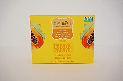 Mustika Ratu Body Soap Papaya 3 Pack bar soap 300gr