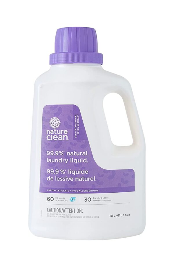 NATURE CLEAN Liquid Laundry Detergent, Lavender Fields, NATURE CLEAN Liquid Laundry Detergent, Lavender Fields